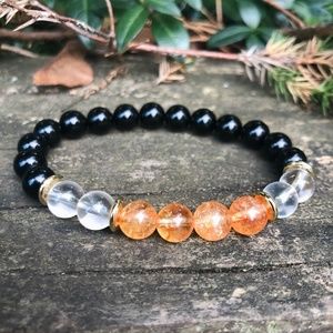Good Vibes: Black Onyx, Citrine, Clear Quartz